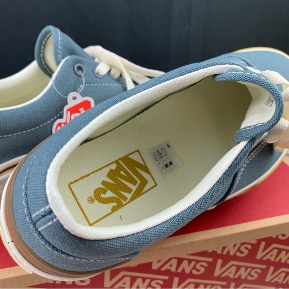 Vans Era Stacked Platform Blue Gold Womens Various Sizes - Picture 3 of 14